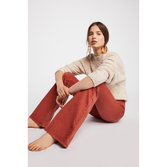 Free People Pants - Free People Penny Pull-On Flare Jeans